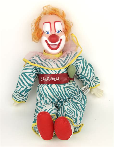 Lot Detail 1977 Clarabell The Clown 20 Doll With Squeaker