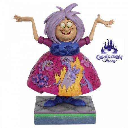 Statuette résine Madame Mim de Merlin l enchanteur Madam Mim with