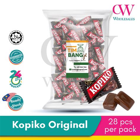 Kopiko Original Kopiko Cappuccino Sweet Candy Coffee Cappuccino 28pcs