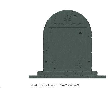 Isolated Gravestone On Transparent Background Stock Vector (Royalty ...