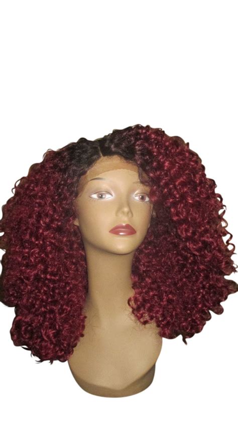 Essence Wigs Bold Burgundy Red The Diana Ross Lace Front W