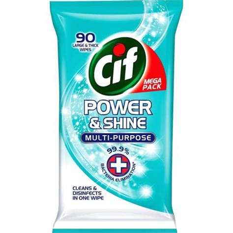 Cif Power Shine Antibac Wipes Compare Prices Where To Buy