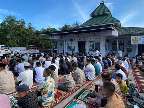 InfoPublik Sebagian Masjid Di Padang Panjang Gelar Salat Id