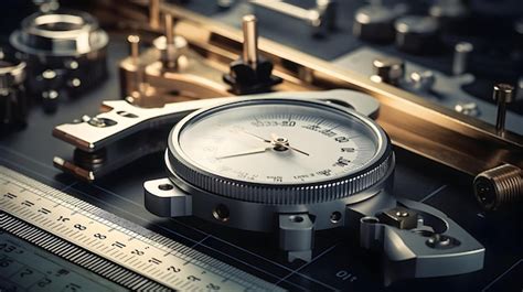 Premium Photo | Precision calipers and micrometers essential