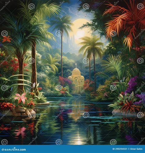 Astonishing Wallpaper Oasis Of Oneness Stock Image Image Of Wallpaper