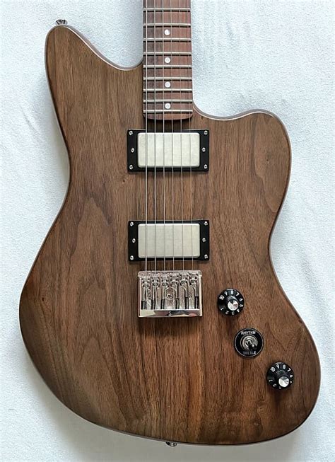 Custom Offset Telemaster Jazzmaster Firebird Walnut 2475 Reverb