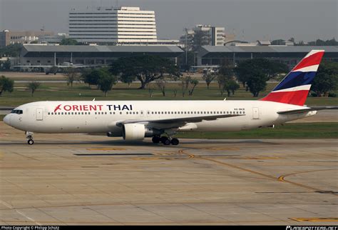 HS BKB Orient Thai Airlines Boeing 767 346 Photo by Philipp Schütz ID