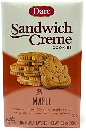 Amazon Dare Foods Maple Leaf Creme Cookies 3 10 6 Ounce Boxes