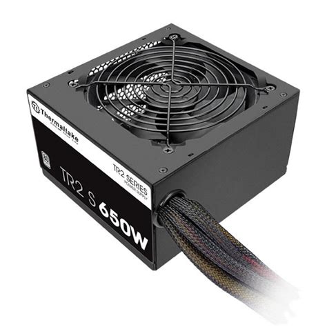 Power Supply อุปกรณ์จ่ายไฟ Thermaltake Tr2 S 650w 80 Plus Black Trs 0650p 2