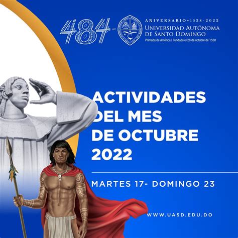 Universidad Uasd On Twitter Contin A El Itinerario De Actividades Que