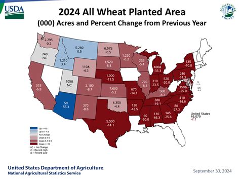 Usda National Agricultural Statistics Service Charts And Maps All