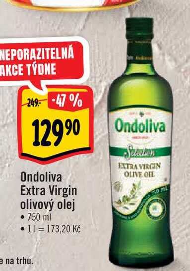 Ondoliva Extra Virgin olivový olej 750 ml v akci AkcniCeny cz