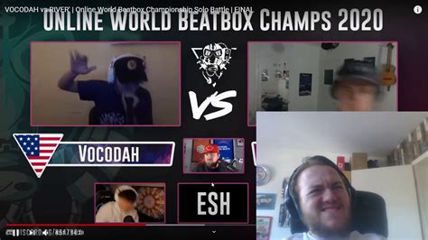 I Cant Do That Vocodah Vs River Online World Beatbox Championship