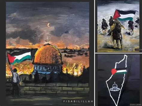 Purchase & Donate With "Our Art For Palestine"