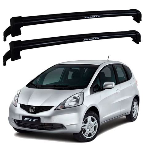 Rack Teto Honda Fit At Eqmax New Wave Preto Submarino