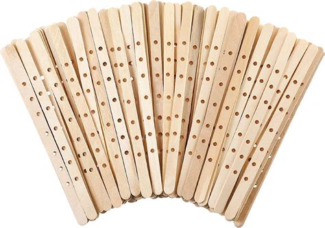 Amazon 100pcs Wooden Candle Wick Holders For 3 Wick Candles Wick