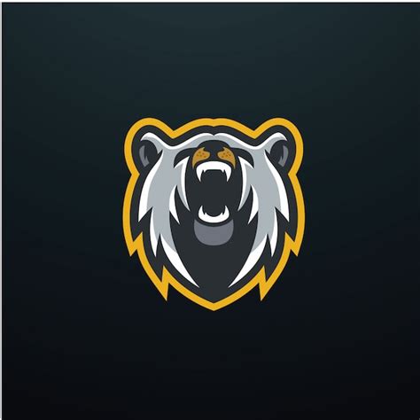 Premium Vector | Bear esports logo inspiration