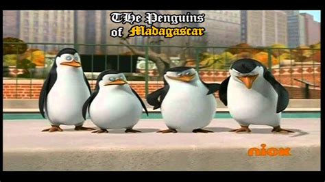 The Penguins Of Madagascar Theme Song YouTube