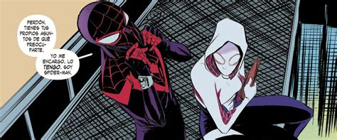 Miles Morales Y Gwen Stacy Amor A Través Del Multiverso