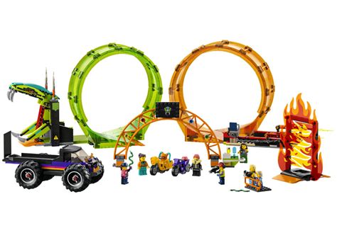 Lego City Stuntz Double Loop Stunt Arena Lego