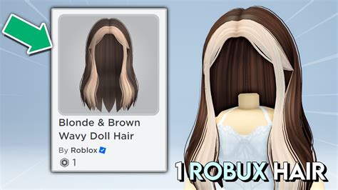 HURRY GET THESE NEW CHEAP ROBLOX HAIRS 1 ROBUX YouTube