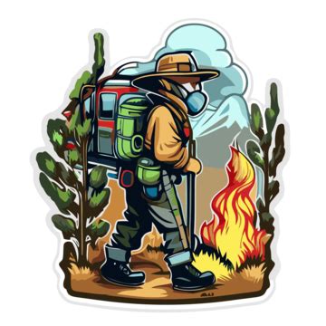 Wildland Firefighter Clipart Images | Free Download | PNG Transparent ...