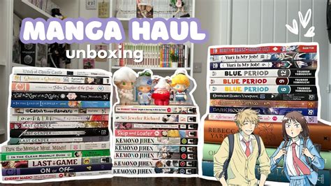 Manga Haul Unboxing January 35 Volumes YouTube