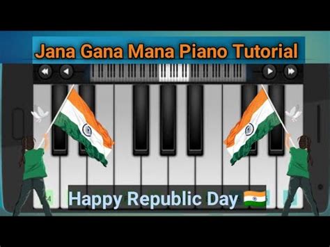 Jana Gana Mana Piano Tutorial Walk Band Piano Tutorial National