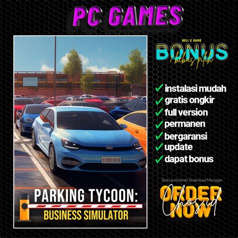 Jual Parking Tycoon Business Simulator Game Pc Laptop Shopee