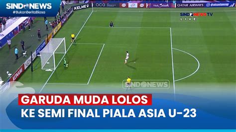 Garuda Muda Lolos Ke Semi Final Piala Asia U Lewat Drama Penalti