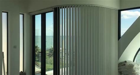 Curved Vertical Blinds - John's Blinds & Curtains