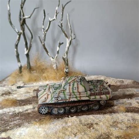 New 172 Wwii German Army Panther Ausfg Tank Stripe Camouflage Plastic