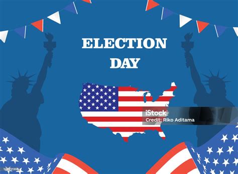 Election Day 2022 Stock Illustration - Download Image Now - 2022, American Flag, Badge - iStock