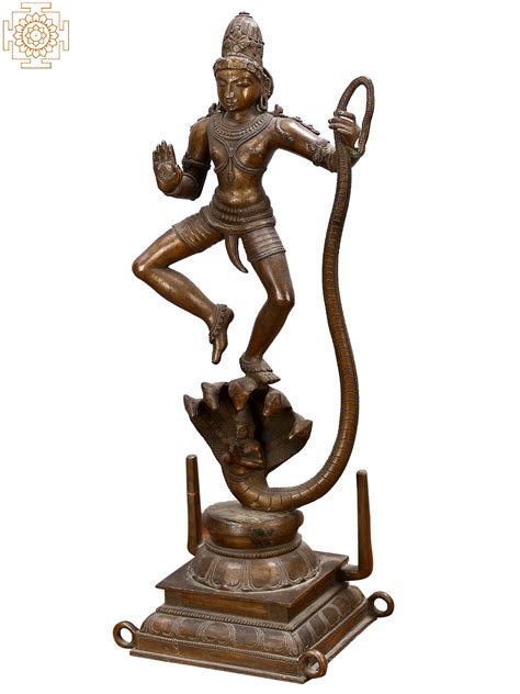 Kalinga Krishna Bronze Sculpture Exotic India Art