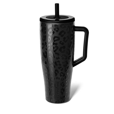 Era 40oz Onyx Leopard 40 Oz Straw Tumbler Brümate Tumbler With