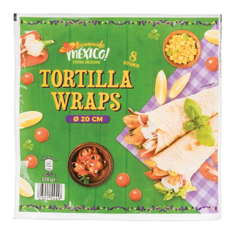 Tortilla Wraps Voordelig Bij Aldi