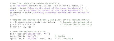 Solved 1 48 Points Look At The Following Matlab Script The Code Has Nu Tutorbin