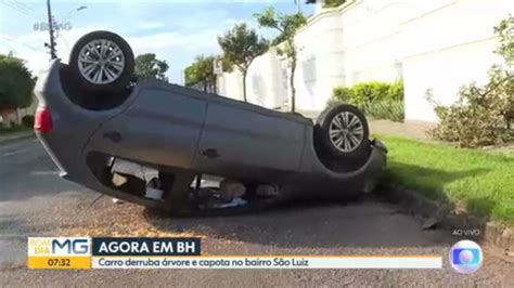 V Deo Carro Capota Em Belo Horizonte Bom Dia Minas G