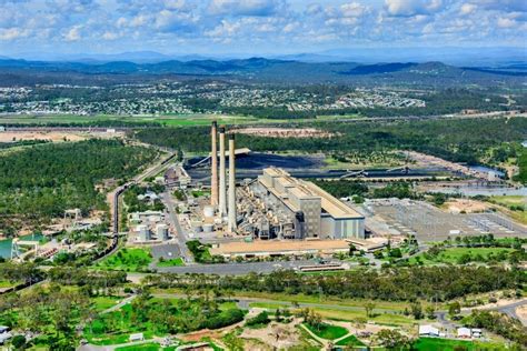 Image Of Aerial View Of Coal Fired Power Station In Gladstone