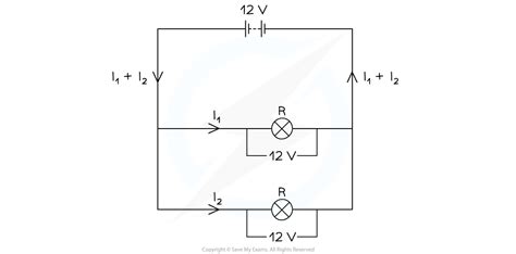 parallel circuits oxford aqa igcse physics revision notes
