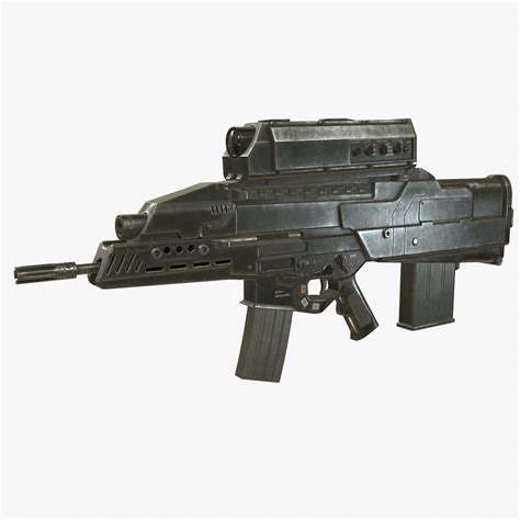 3D model XM29 OICW VR / AR / low-poly | CGTrader