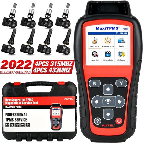 Autel Maxitpms Ts K Newest Tpms Relearn Tool With Pcs Mhz