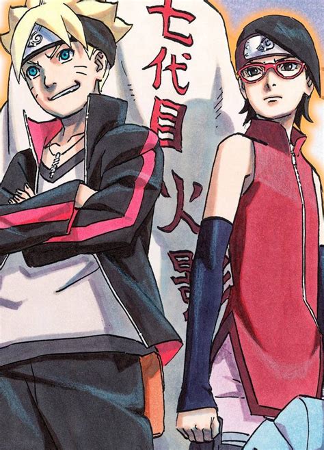 TheAnimeGoon On Twitter BORUTO SARADA VS NARUTO SASUKE NO Kurama