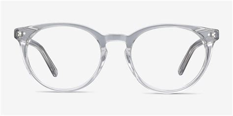 Morning Gray Clear Acetate Eyeglasses Eyebuydirect