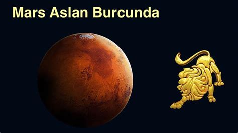 Mars Aslan burcunda Bizi neler bekliyor Astrolog Aslıhan Doktoroğlu