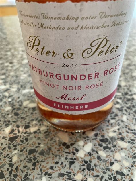 2021 Peter Peter Spätburgunder Rosé Pinot Noir Rosé feinherb Germany