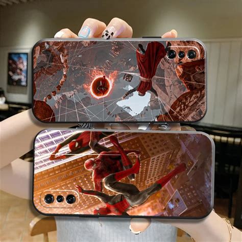 Funda de teléfono Marvel Spider Man para Xiaomi POCO X3 Pro M3 Pro NFC