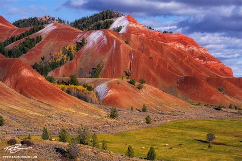 Red Hills Afternoon | Red Hills, Wyoming | Colorado Mountain Photos by ...