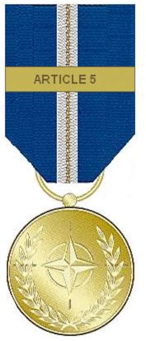 The Article 5 NATO Medal (Operation Eagle Assist) > Air Force's ...