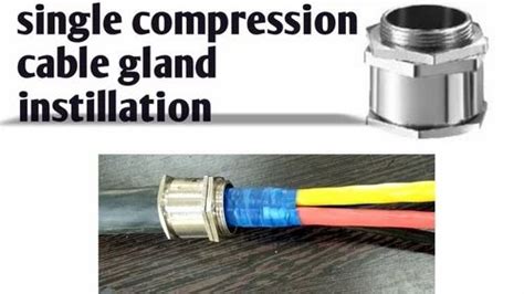 Comet Cbf Double Compression Brass Cable Gland